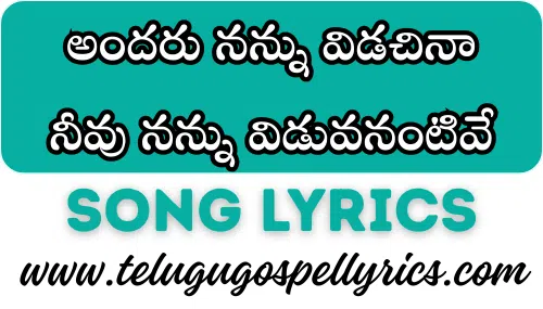 Andaru Nannu Vidachinaa