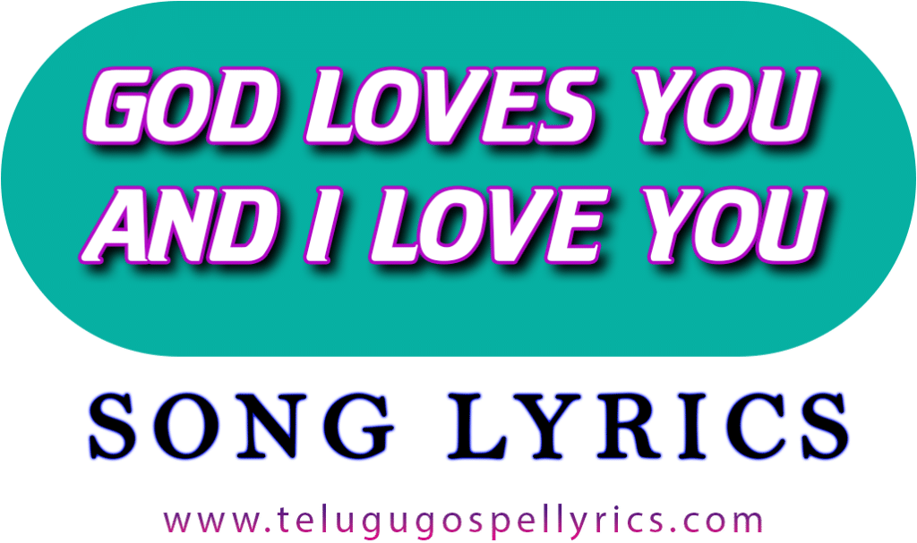 God Loves You