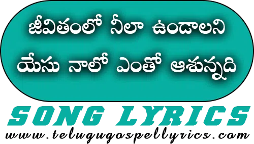 Jeevithamlo Neelaa Undaalani