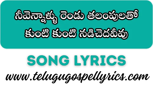 Neevennaallu Rendu Thalampulatho
