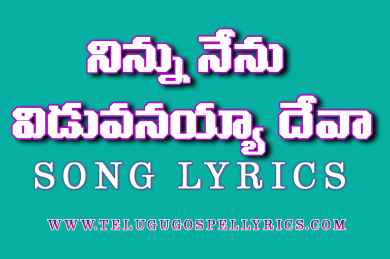 Ninnu Nenu Viduvanayya