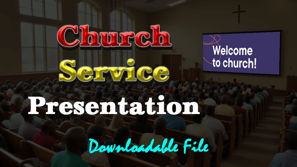 Church Service PowerPoint Presentation