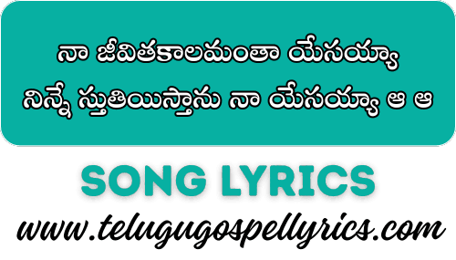 Naa Jeevitha kaalamantha