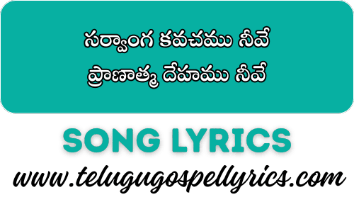 Sarvanga Kavachamu Neeve