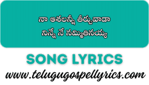 Naa Aashalanni Thirchuvada