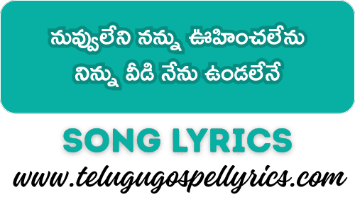 Nuvvuleni Nannu Uhimchalenu