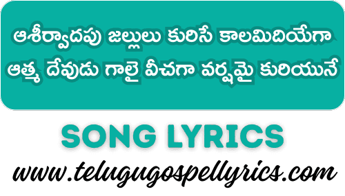 Aasheervadapu Jallulu Kurise Kaalamidiyega