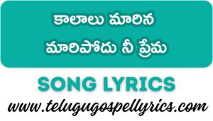 Kaalaalu Maarina Maaripodu Ni Prema