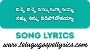 Ninne Ninne Nammukunnanayya Song Lyrics