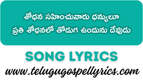 Shodhana Sahinchuvaru Dhanyulu Song Lyrics